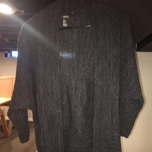Grey cardigan